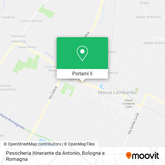 Mappa Pesscheria Itinerante da Antonio