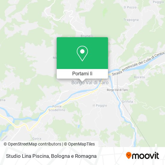 Mappa Studio Lina Piscina