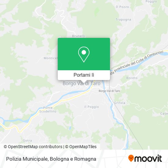 Mappa Polizia Municipale