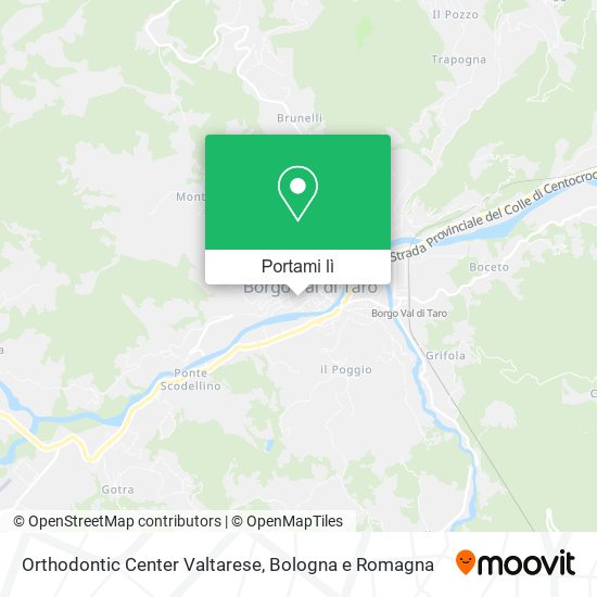 Mappa Orthodontic Center Valtarese