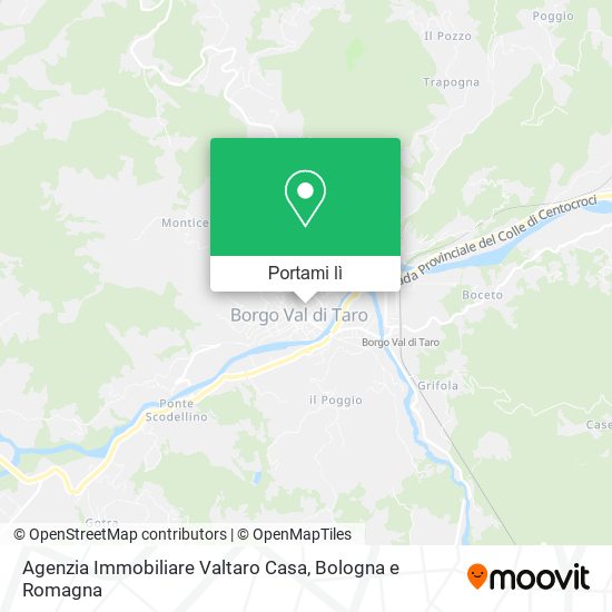 Mappa Agenzia Immobiliare Valtaro Casa