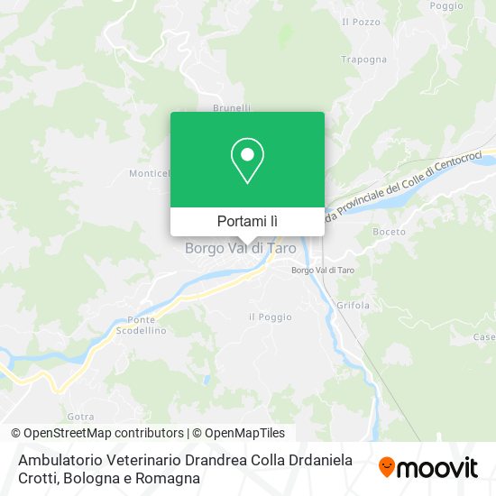 Mappa Ambulatorio Veterinario Drandrea Colla Drdaniela Crotti