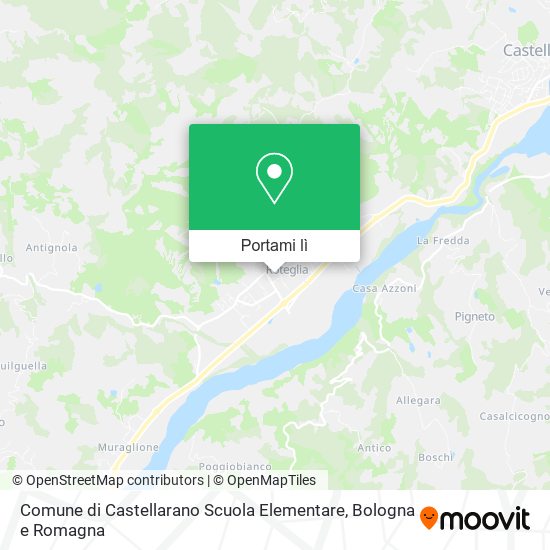 Mappa Comune di Castellarano Scuola Elementare