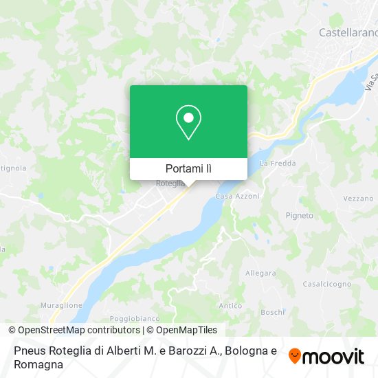 Mappa Pneus Roteglia di Alberti M. e Barozzi A.
