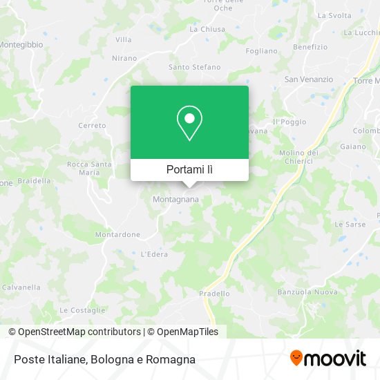 Mappa Poste Italiane