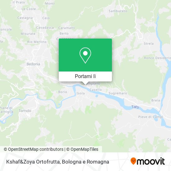 Mappa Kshaf&Zoya Ortofrutta