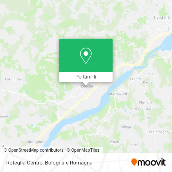 Mappa Roteglia Centro