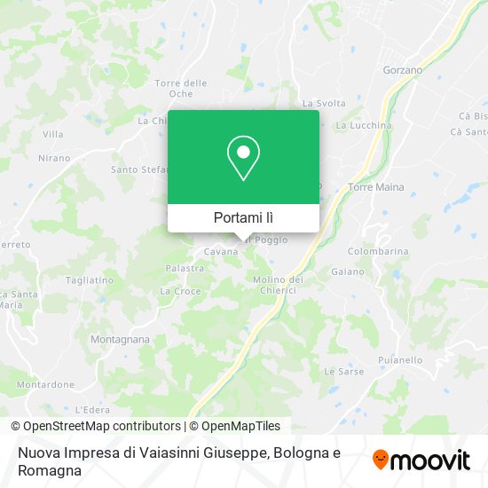 Mappa Nuova Impresa di Vaiasinni Giuseppe