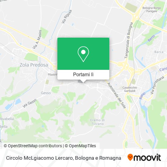 Mappa Circolo McLgiacomo Lercaro