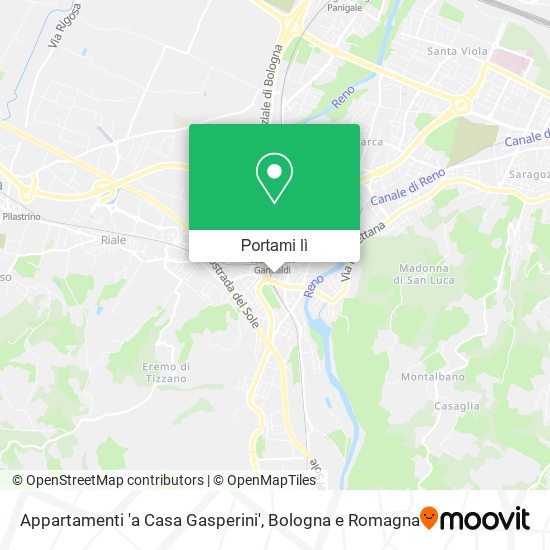 Mappa Appartamenti 'a Casa Gasperini'