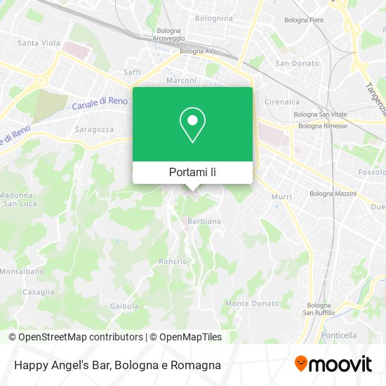 Mappa Happy Angel's Bar