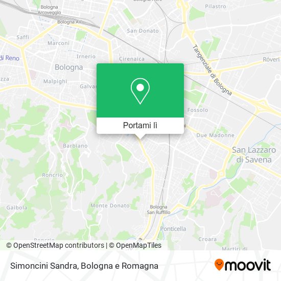 Mappa Simoncini Sandra