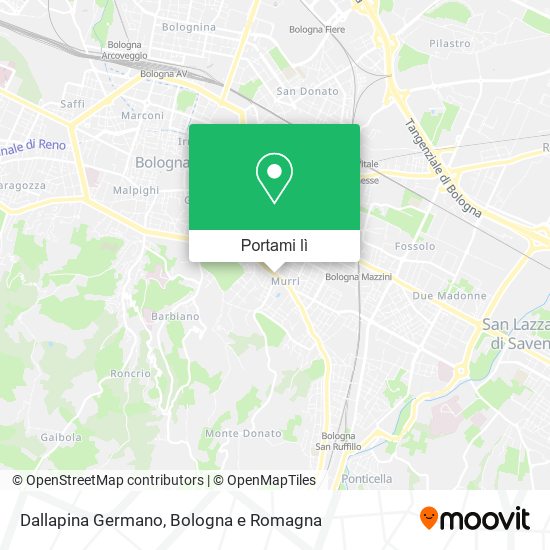 Mappa Dallapina Germano