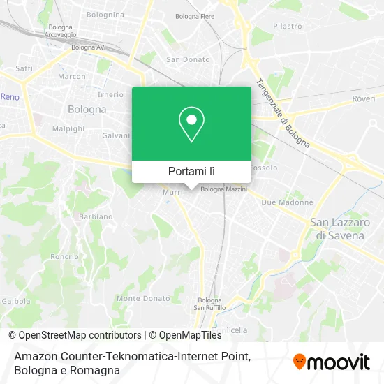 Mappa Amazon Counter-Teknomatica-Internet Point