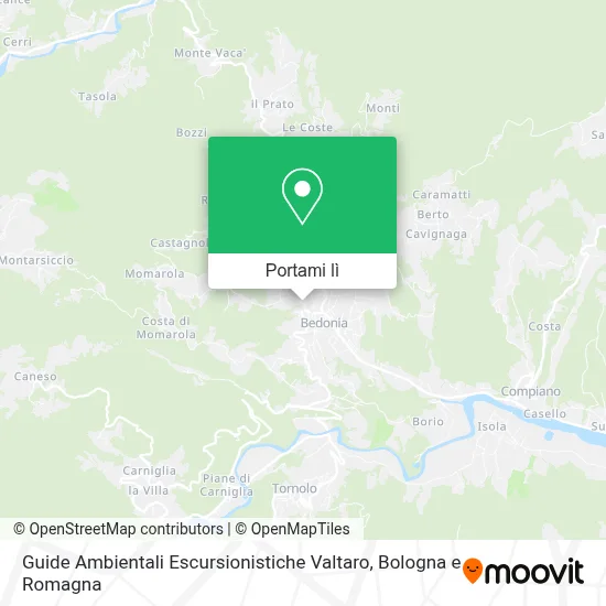 Mappa Guide Ambientali Escursionistiche Valtaro