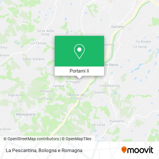 Mappa La Pescantina