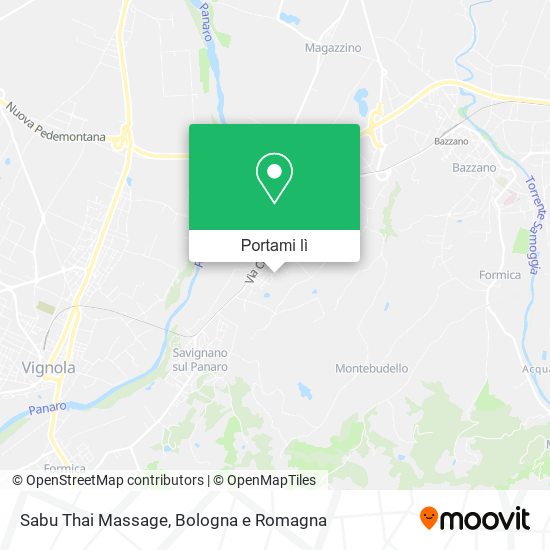 Mappa Sabu Thai Massage