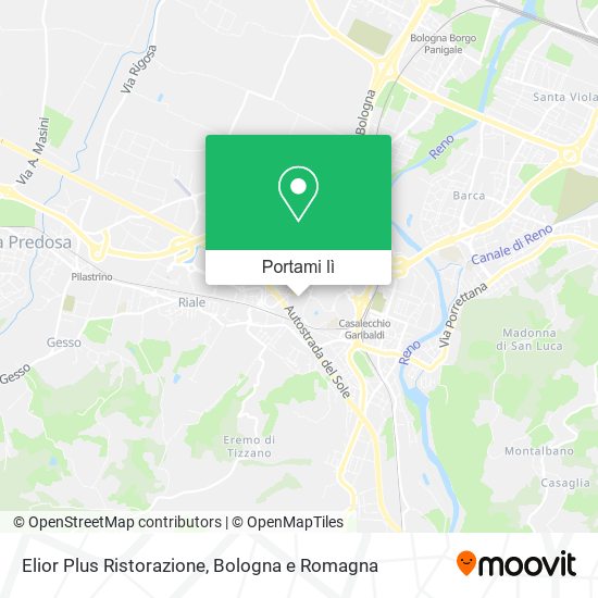 Mappa Elior Plus Ristorazione