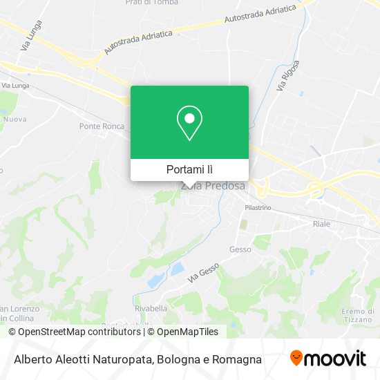 Mappa Alberto Aleotti Naturopata
