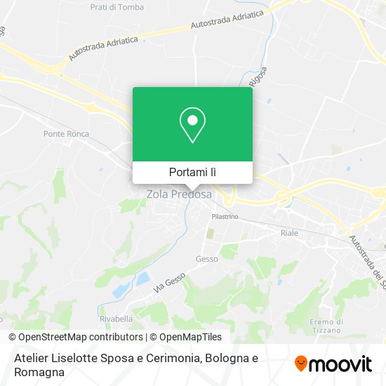 Mappa Atelier Liselotte Sposa e Cerimonia