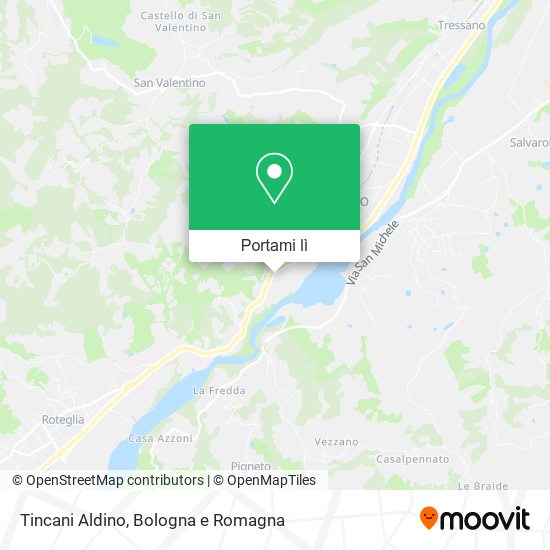 Mappa Tincani Aldino