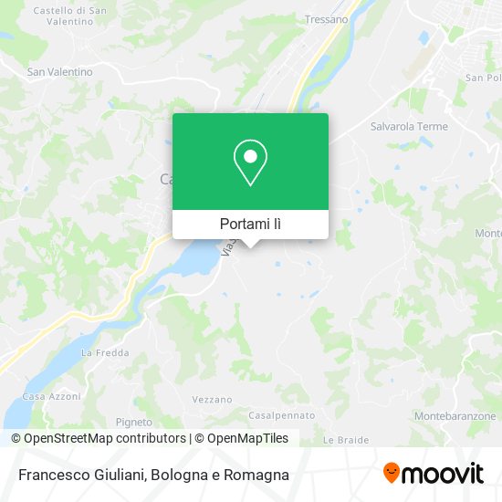 Mappa Francesco Giuliani