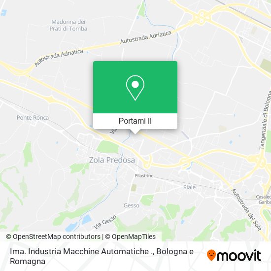 Mappa Ima. Industria Macchine Automatiche .