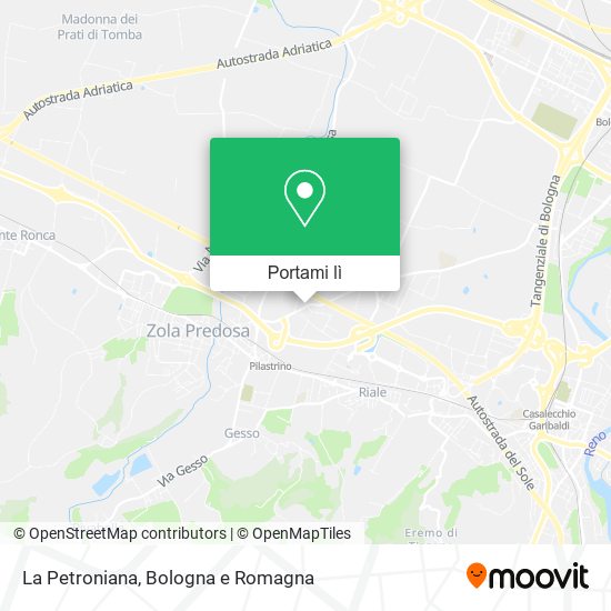 Mappa La Petroniana