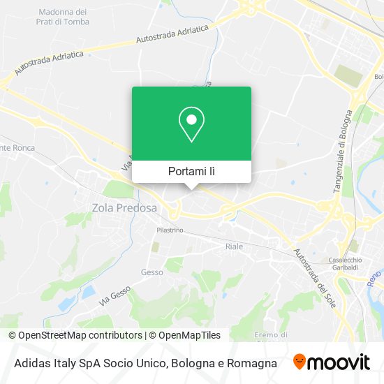 Mappa Adidas Italy SpA Socio Unico