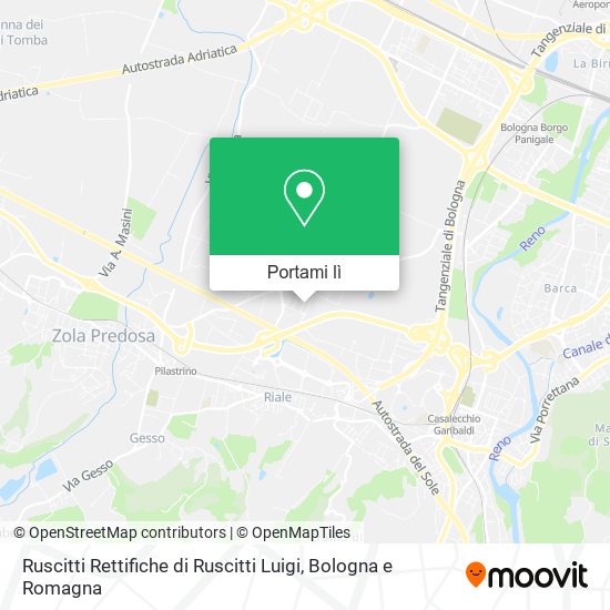 Mappa Ruscitti Rettifiche di Ruscitti Luigi