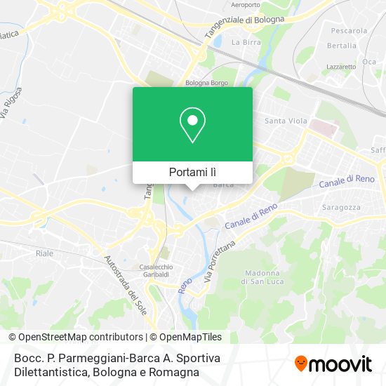Mappa Bocc. P. Parmeggiani-Barca A. Sportiva Dilettantistica