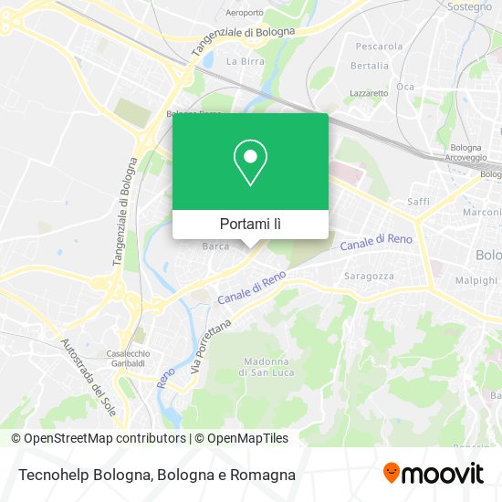 Mappa Tecnohelp Bologna