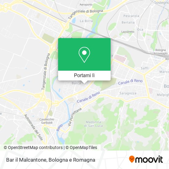 Mappa Bar il Malcantone