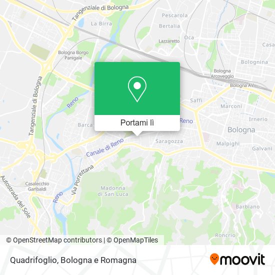 Mappa Quadrifoglio