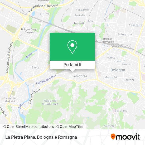 Mappa La Pietra Piana