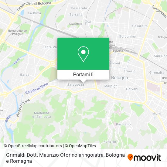 Mappa Grimaldi Dott. Maurizio Otorinolaringoiatra