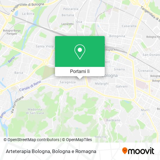 Mappa Arteterapia Bologna