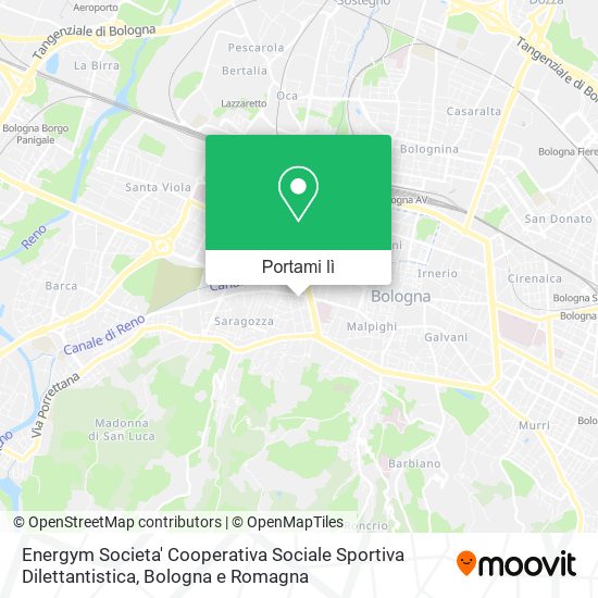 Mappa Energym Societa' Cooperativa Sociale Sportiva Dilettantistica