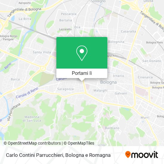Mappa Carlo Contini Parrucchieri