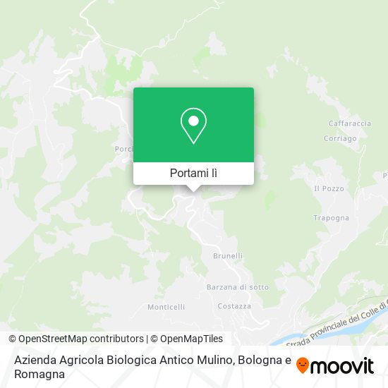 Mappa Azienda Agricola Biologica Antico Mulino