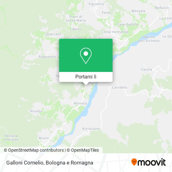Mappa Galloni Cornelio