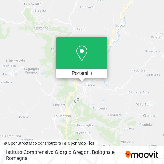 Mappa Istituto Comprensivo Giorgio Gregori