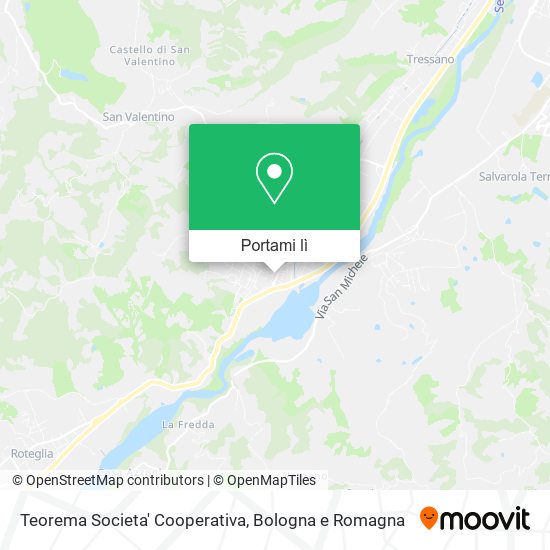 Mappa Teorema Societa' Cooperativa