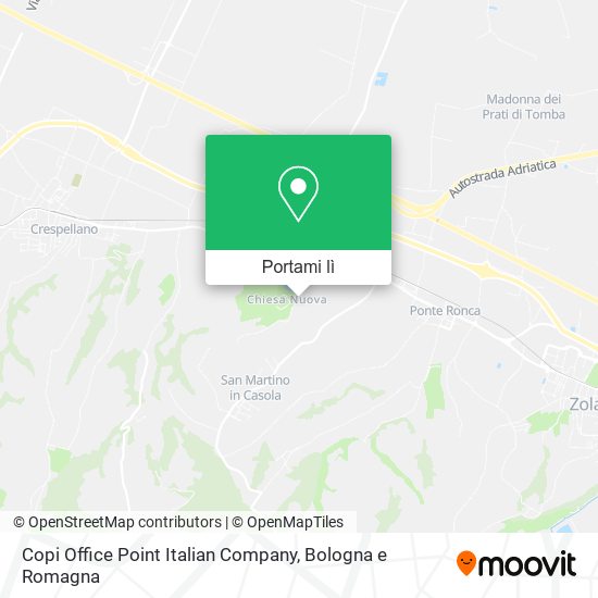 Mappa Copi Office Point Italian Company