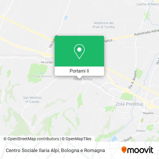 Mappa Centro Sociale Ilaria Alpi