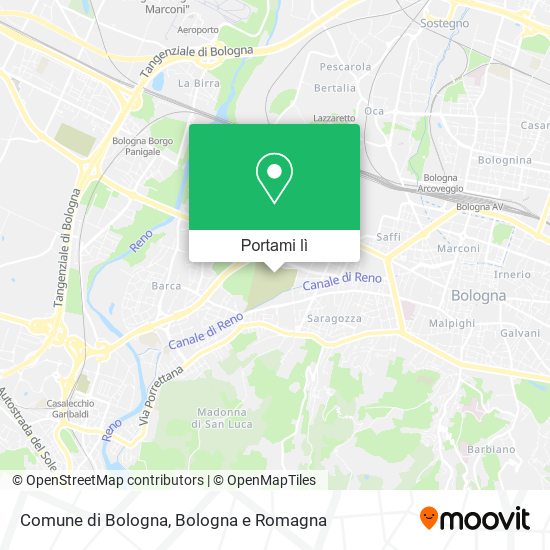 Mappa Comune di Bologna