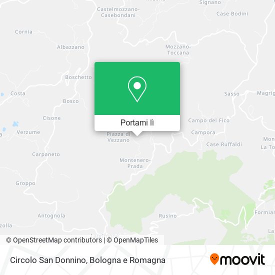 Mappa Circolo San Donnino