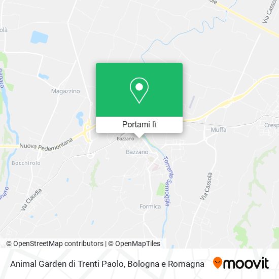 Mappa Animal Garden di Trenti Paolo