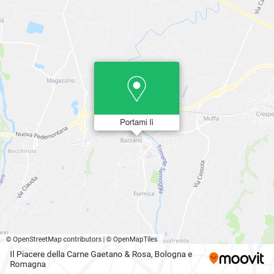 Mappa Il Piacere della Carne Gaetano & Rosa