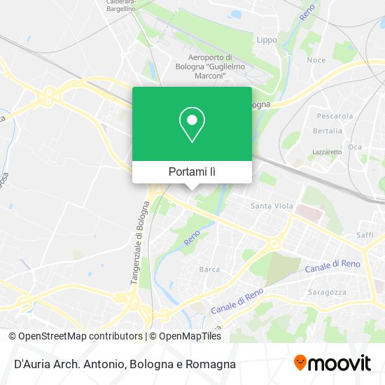 Mappa D'Auria Arch. Antonio